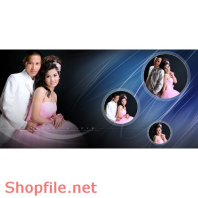 Frame wedding beautiful 0 VNĐ PSD