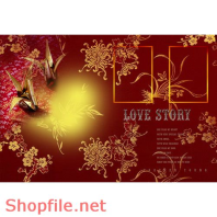 Frame wedding once my life  PSD