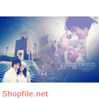 Frame wedding beautiful nước mắt em rơi PSD