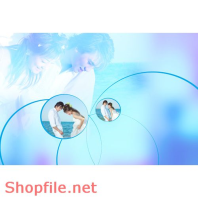 Frame wedding beautiful the start PSD