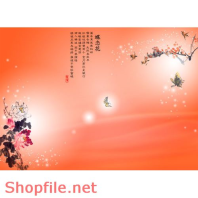 phông ghép khung ảnh cưới cung hỷ PSD