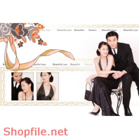 Frame wedding beautiful Thanh Trúc PSD