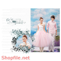 Frame wedding beautiful Thanh Trúc PSD