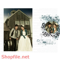 Frame wedding beautiful Lệ Tuyền PSD