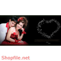 Frame wedding beautiful Lệ Tuyền PSD