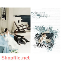 Frame wedding beautiful Lệ Tuyền PSD