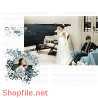 Frame wedding beautiful Lệ Tuyền PSD