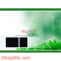 phông ghép khung ảnh cưới dể thương PSD