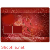 phông ghép khung ảnh cưới hiện đại PSD