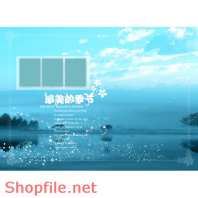 phông ghép khung ảnh cưới ngộ nghĩnh PSD