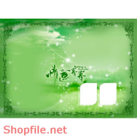 phông ghép khung ảnh cưới tự nhiên PSD