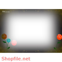 Frame khung weddinh forever alone PSD