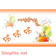 Frame khung wedding your love PSD