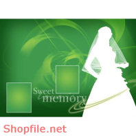 Frame khung wedding my love PSD