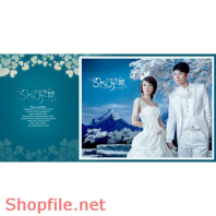 Phông ghép ảnh cưới đẹp đôi