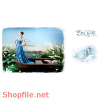 Phông ghép ảnh cưới đẹp đôi