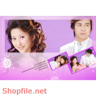 Phông ghép ảnh cưới Tuệ Tâm PSD