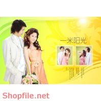 Phông ghép ảnh cưới Tuệ Tâm PSD