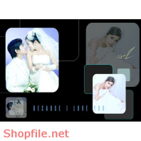 Phông ghép ảnh cưới Ngọc Vân PSD