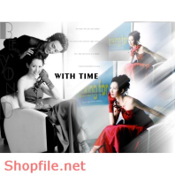 Phông ghép ảnh cưới Ngọc Vân PSD