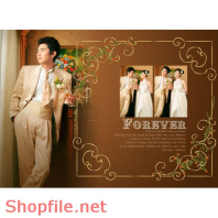 Phông ghép ảnh cưới Thảo Nhi  PSD