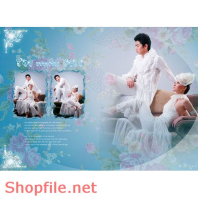 Phông ghép ảnh cưới Thảo Nhi  PSD