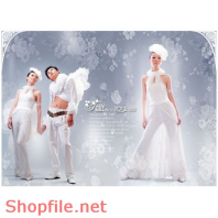 Phông ghép ảnh cưới Thu Hằng  PSD