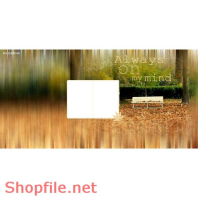 Frame weddinh beautiful Olaf PSD