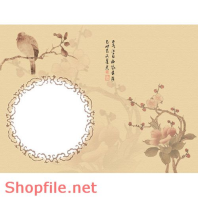 Frame weddinh beautiful Peter PSD