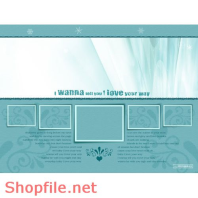 Frame wedding beautiful RED PEOPEL PSD