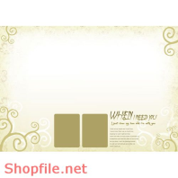 Frame wedding beautiful Teemo PSD