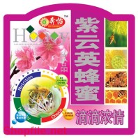 Mẫu vector package ong hút mật