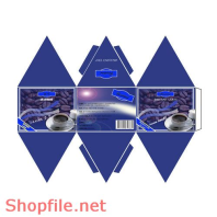 BB0268 - Mẫu vector package cà phê đậm đặc