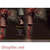 Frame wedding beautiful LuLu online PSD
