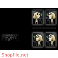 Frame wedding beautiful Ryze online PSD