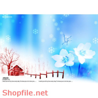 Frame wedding beautiful say hello online PSD