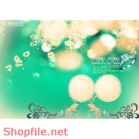 Phông ghép khung ảnh cưới shopfile PSD