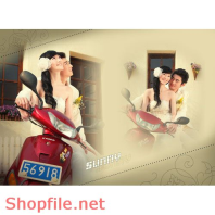 Phông ghép khung ảnh cưới Diệp vấn PSD