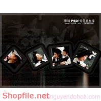 Phông ghép khung ảnh cưới Ngọc Tâm PSD