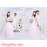 Phông ghép khung ảnh cưới Like it PSD