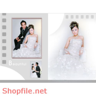 Phông ghép khung ảnh cưới How are you PSD