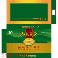 Mẫu vector package sâm bồi bổ