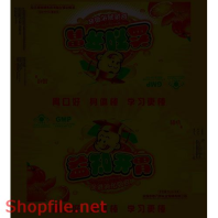 Mẫu Layout bao bì đồ ăn vặt