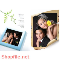 Phông ghép khung ảnh cưới yêu em PSD