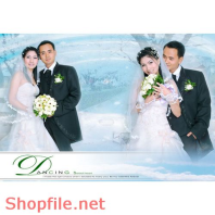 Frame wedding beautiful Good PSD