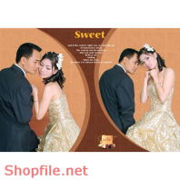 Frame wedding beautiful la LA LA PSD