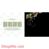 Frame wedding beautiful D PSD