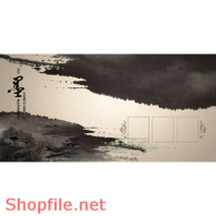 Frame wedding beautiful three PSD