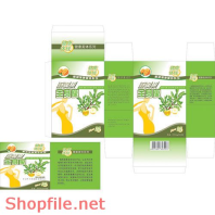 Mẫu Layout bao bì hoa quả và cô gái