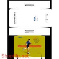 Mẫu Layout bao bì máy tập thể dục